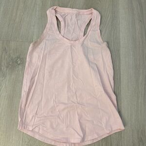 Lululemon Athletica Light Pink Tank Top